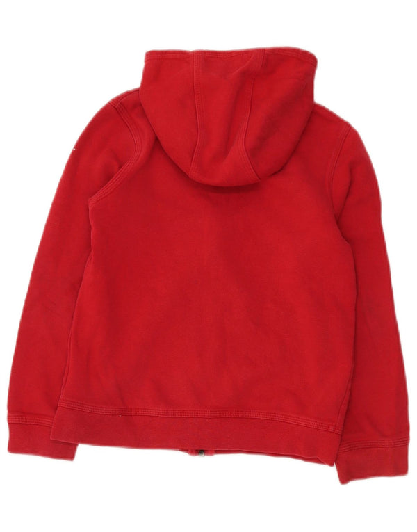 NIKE Sudadera con capucha y cremallera Liverpool para niños de 8 a 9 años, talla pequeña, algodón rojo