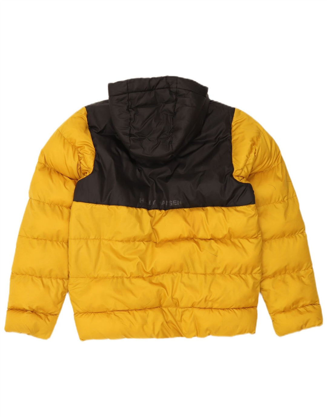 Helly Hansen Chaqueta acolchada con capucha para niños 13-14 años, color amarillo