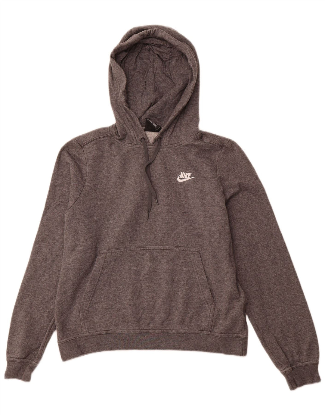 NIKE Sudadera con capucha para mujer UK 40 Algodón gris medio