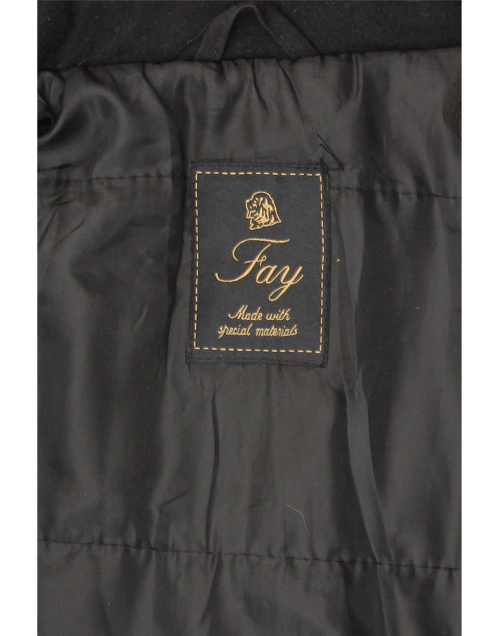 Fay Chaqueta utilitaria para hombre UK 42 XL Negro