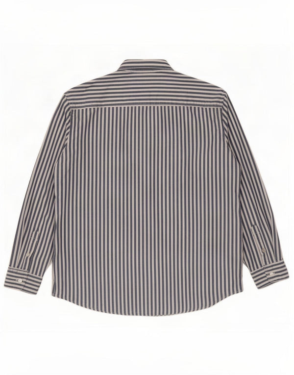 Levi's Camisa holgada de algodón con rayas diplomáticas en azul grande para hombre