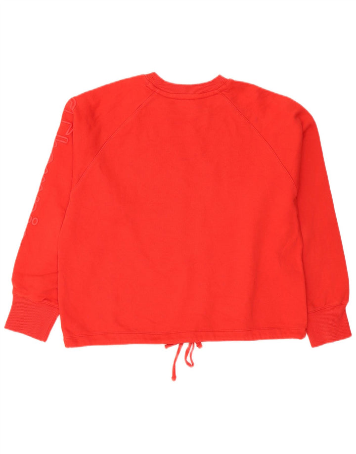 Champion Sudadera Gráfica para Mujer Jumper UK 44 Medium Rojo Colorblock