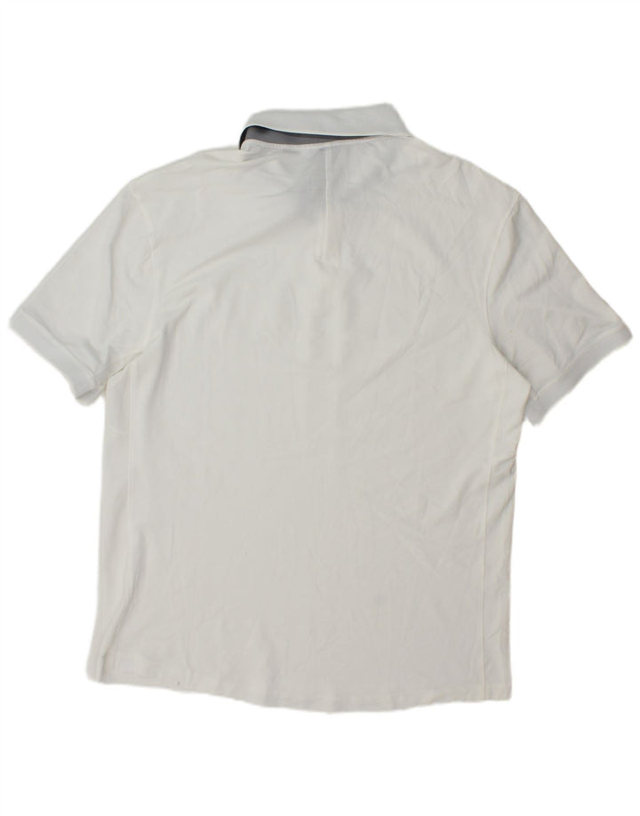 LULULEMON Polo Hombre XL Algodón Blanco