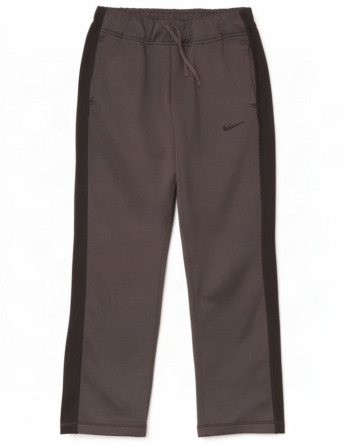 Nike - Pantalones de chándal Therma-Fit para hombre, poliéster color block, pequeño, gris
