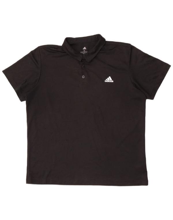 Adidas Hombre Aeroready Polo XL Negro Poliéster
