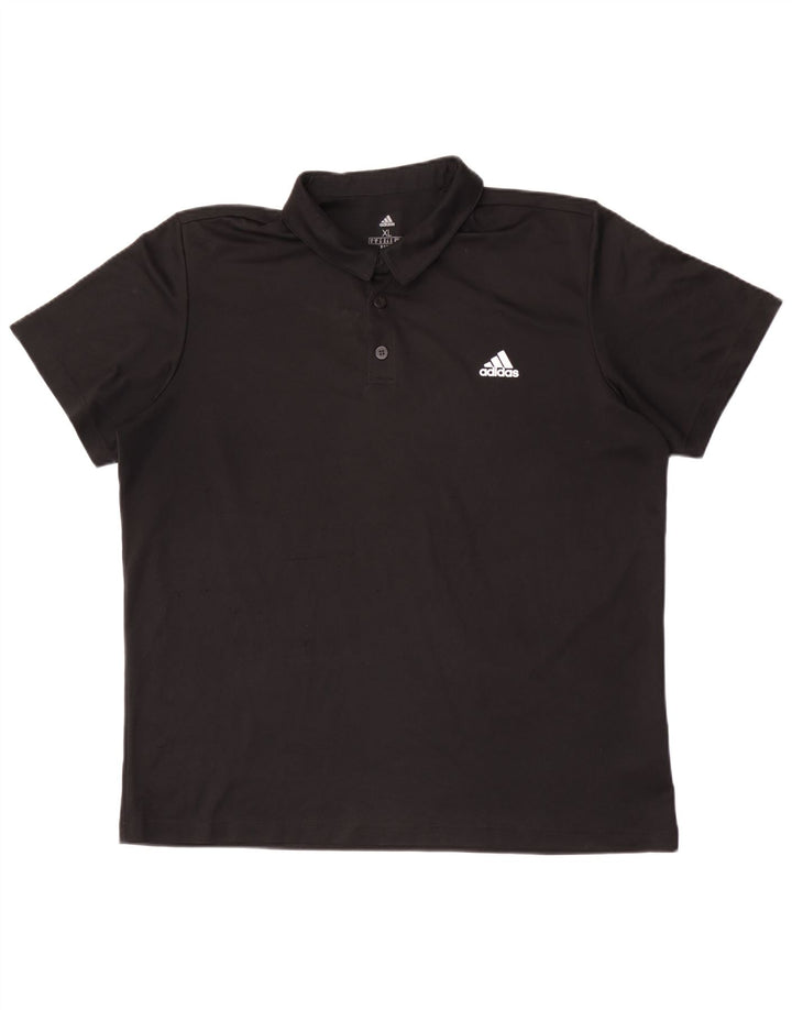 Adidas Hombre Aeroready Polo XL Negro Poliéster