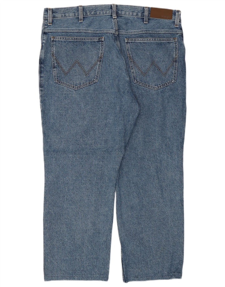 Vaqueros Wrangler Hombre Rectos W40 L27 Algodón Azul