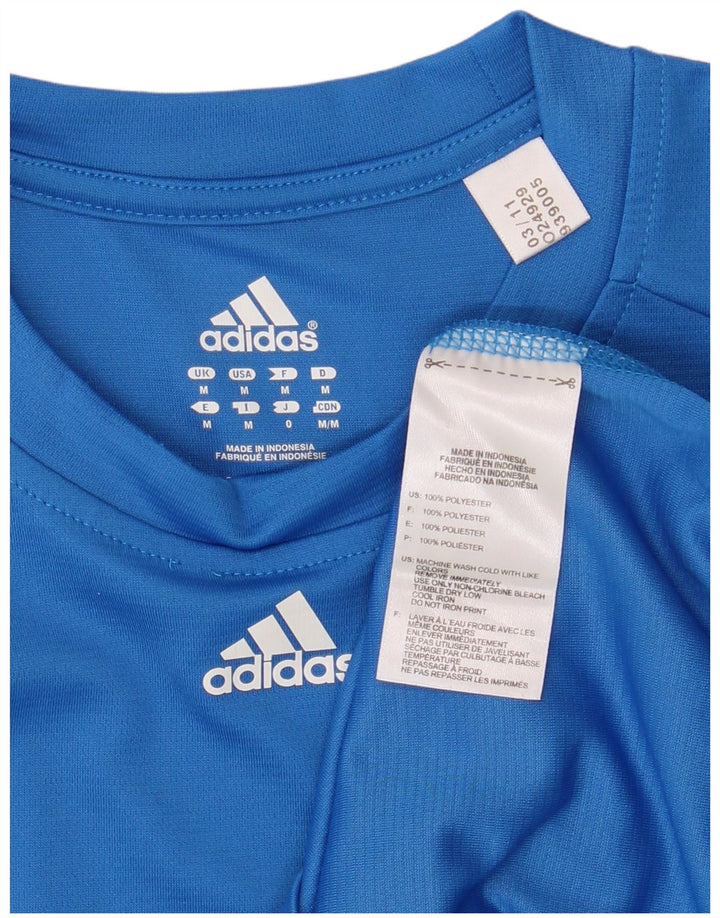 Camiseta ADIDAS Hombre Top Azul Medio Poliéster