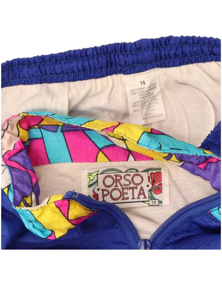 ORSO POETA Chándal completo para niño 13-14 años Poliamida color block azul