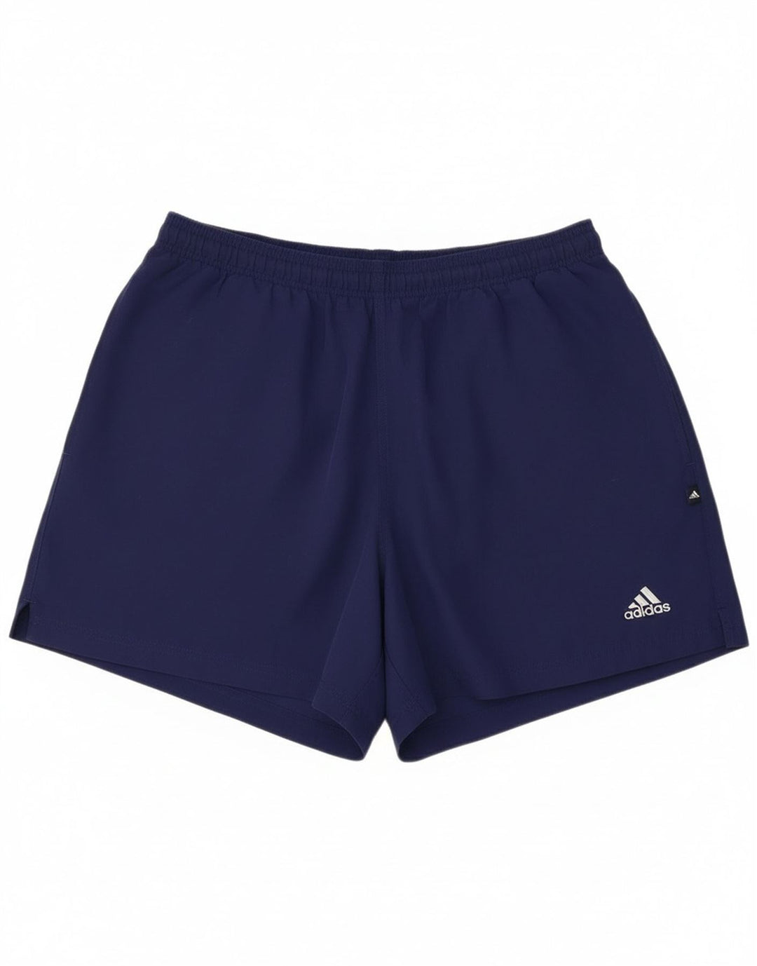 Adidas - Pantalones cortos deportivos para hombre, talla grande, poliéster, color azul marino