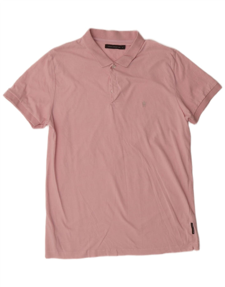 French Connection Polo Hombre XL Algodón Rosa