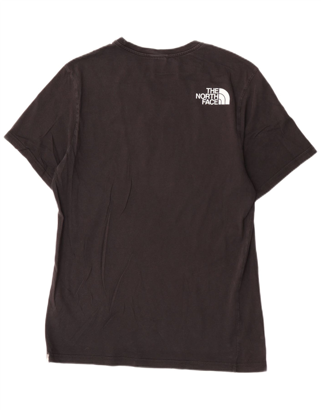 The North Face Camiseta gráfica para hombre Top Medium Black Cotton