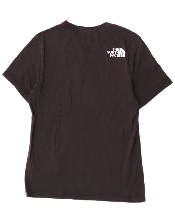 The North Face Camiseta gráfica para hombre Top Medium Black Cotton