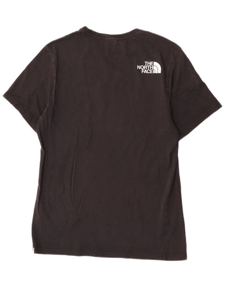 The North Face Camiseta gráfica para hombre Top Medium Black Cotton