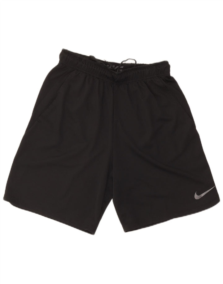 Nike Pantalones cortos deportivos Dri Fit para hombre, talla mediana, negro