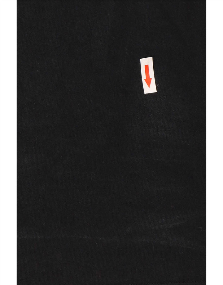 Nike - Camiseta gráfica para hombre, talla grande, algodón negro