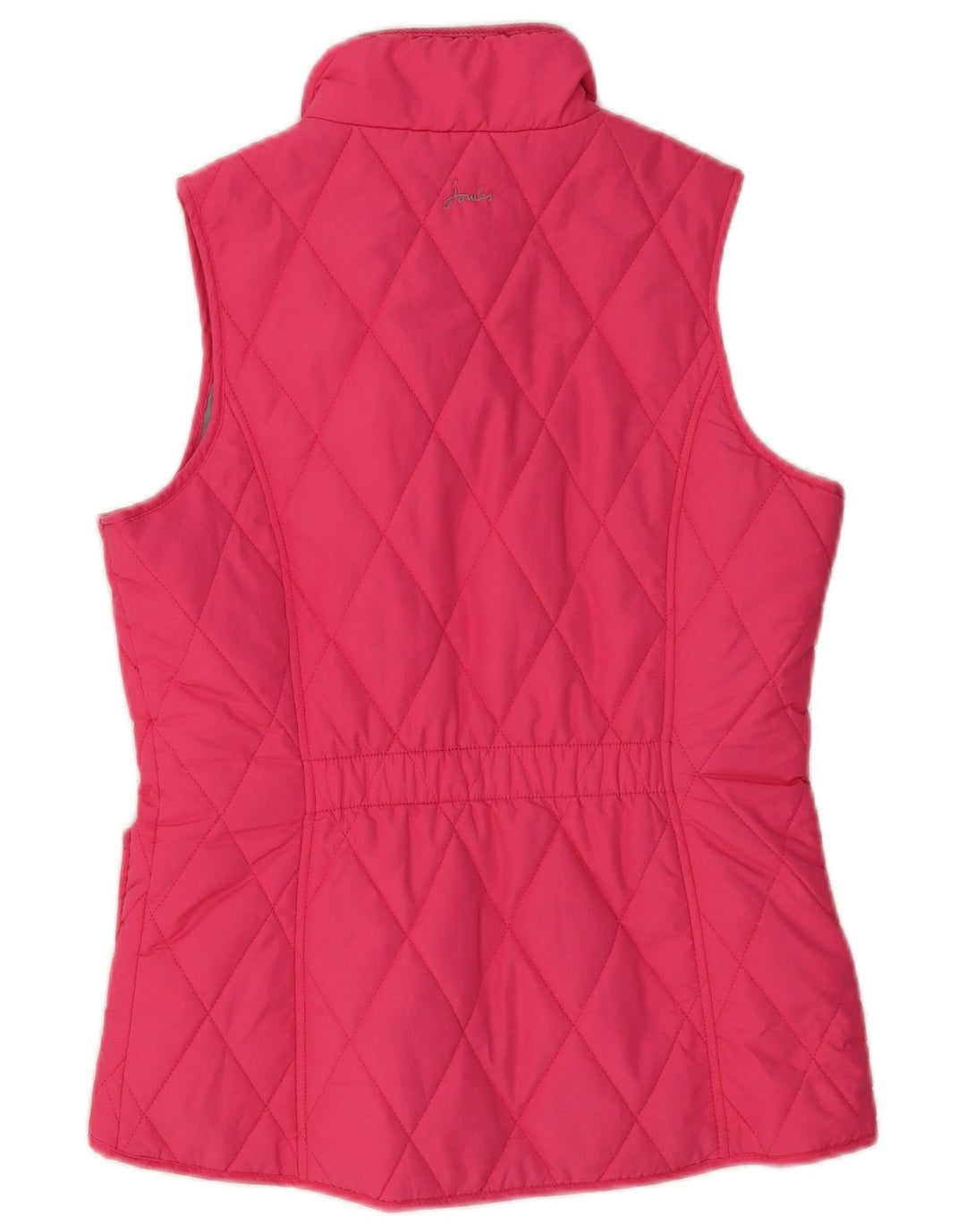 JOULES Chaleco acolchado para mujer UK 10 Small Pink Poliéster