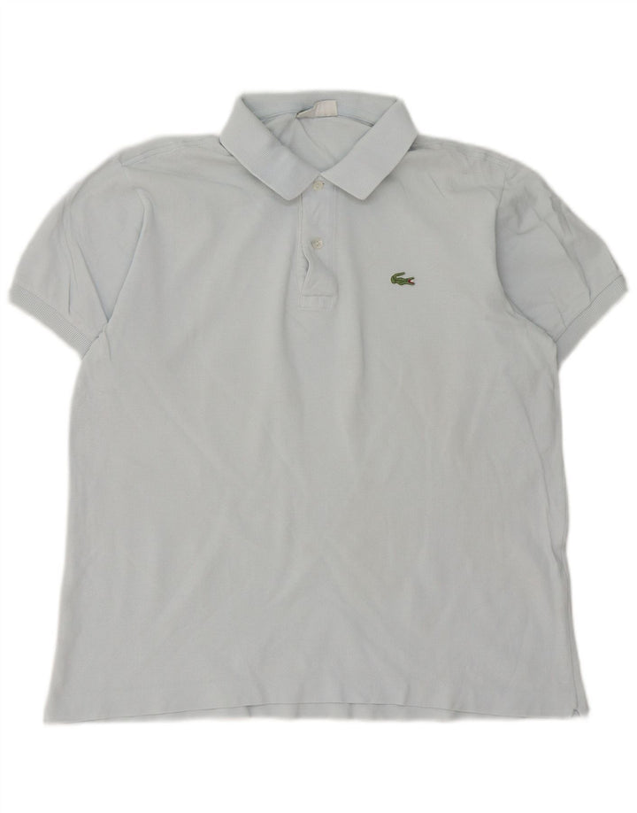 Polo Lacoste para hombre talla 5 grande algodón azul