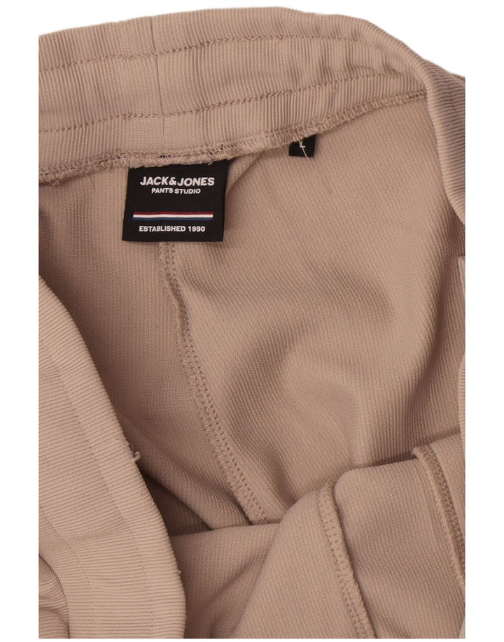 Jack & Jones Hombre Pantalones De Chándal Large Beige Poliéster