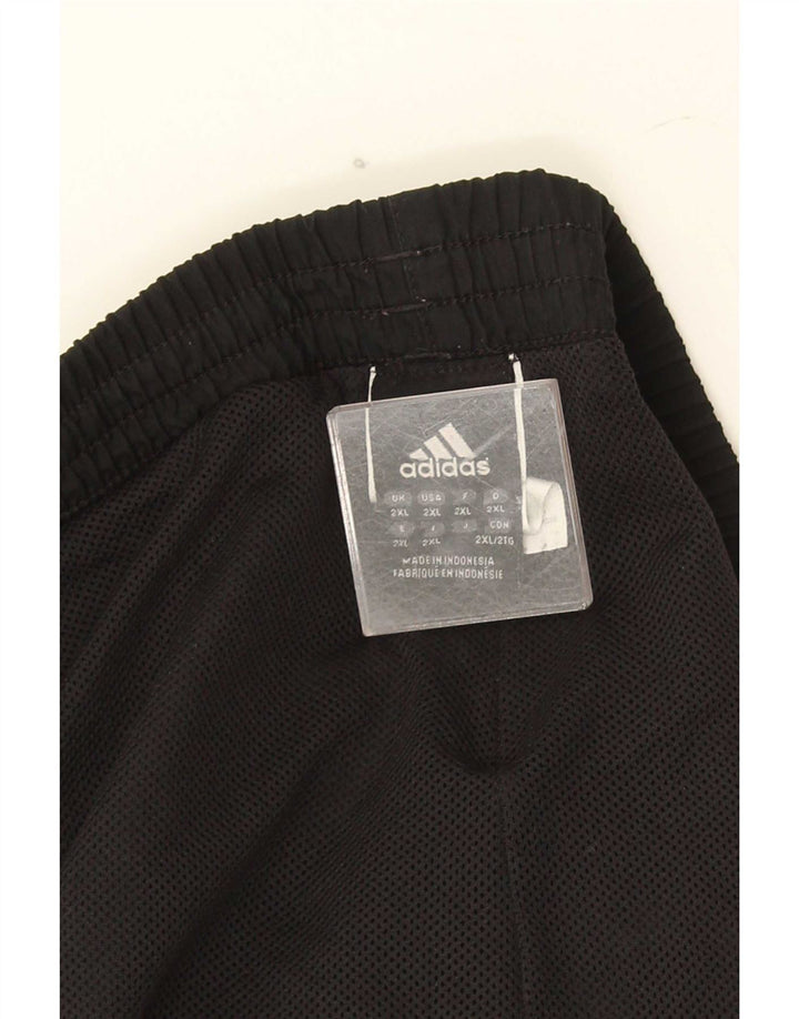 Adidas Pantalones de chándal para hombre 2XL Negro Poliéster