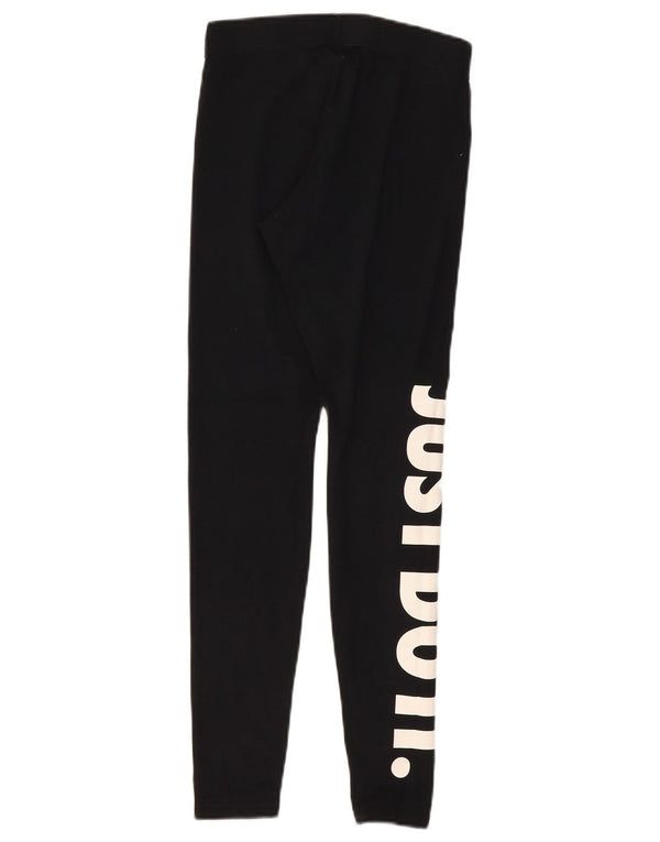 Nike Leggings gráficos para mujer UK 8 Small Algodón negro