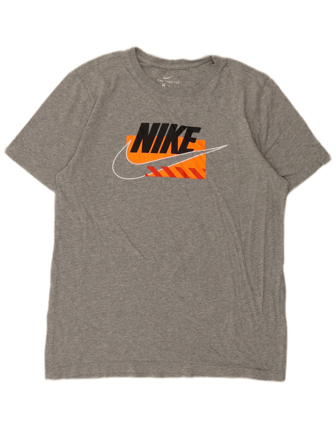 Camiseta Nike Hombre Graphic Top Gris Medio