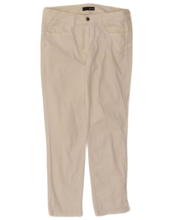 Pantalones Liu Jo Mujer Slim Casuales W30 L27 Blanco