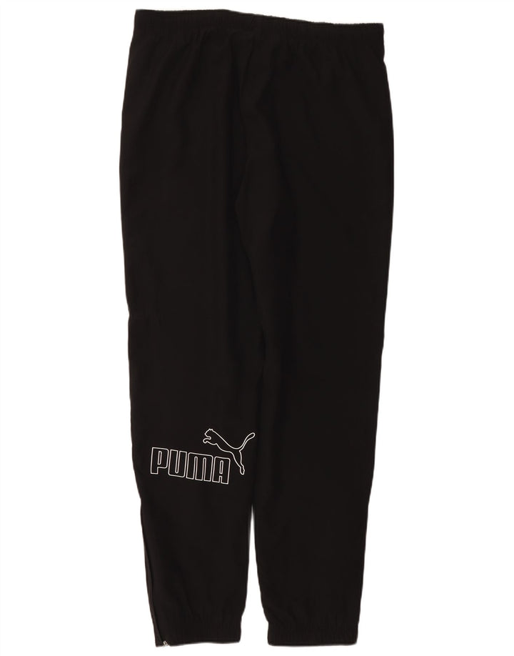 PUMA Pantalones de chándal con estampado gráfico Joggers Medium Black para hombre