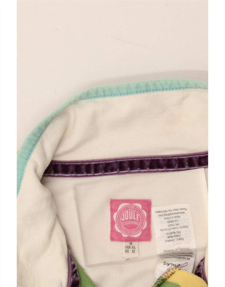 JOULES Sudadera Jumper para Mujer UK 40 Grande Multicolor Rayas