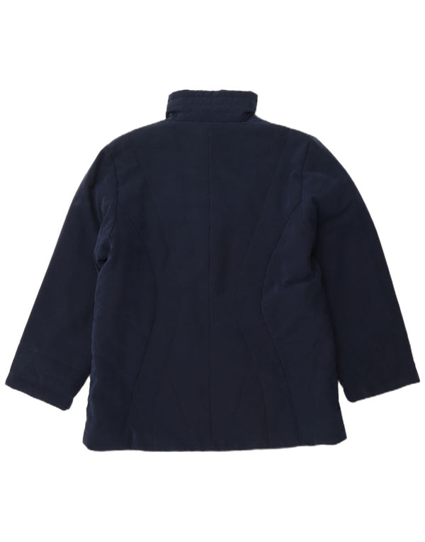 LEE VALLEY Chaqueta acolchada para hombre UK 40 Grande Poliéster azul marino