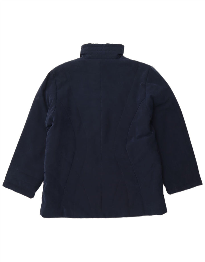 LEE VALLEY Chaqueta acolchada para hombre UK 40 Grande Poliéster azul marino