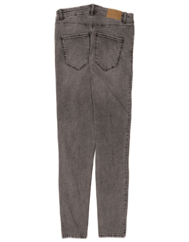 Zara Vaqueros Pitillo Mujer EU 40 Mediano W30 L28 Gris