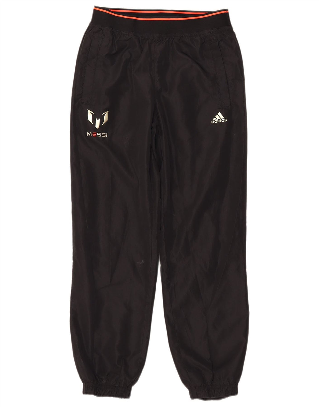 ADIDAS Niño MESSI Pantalón Chándal Joggers 11-12 Años Negro Poliéster