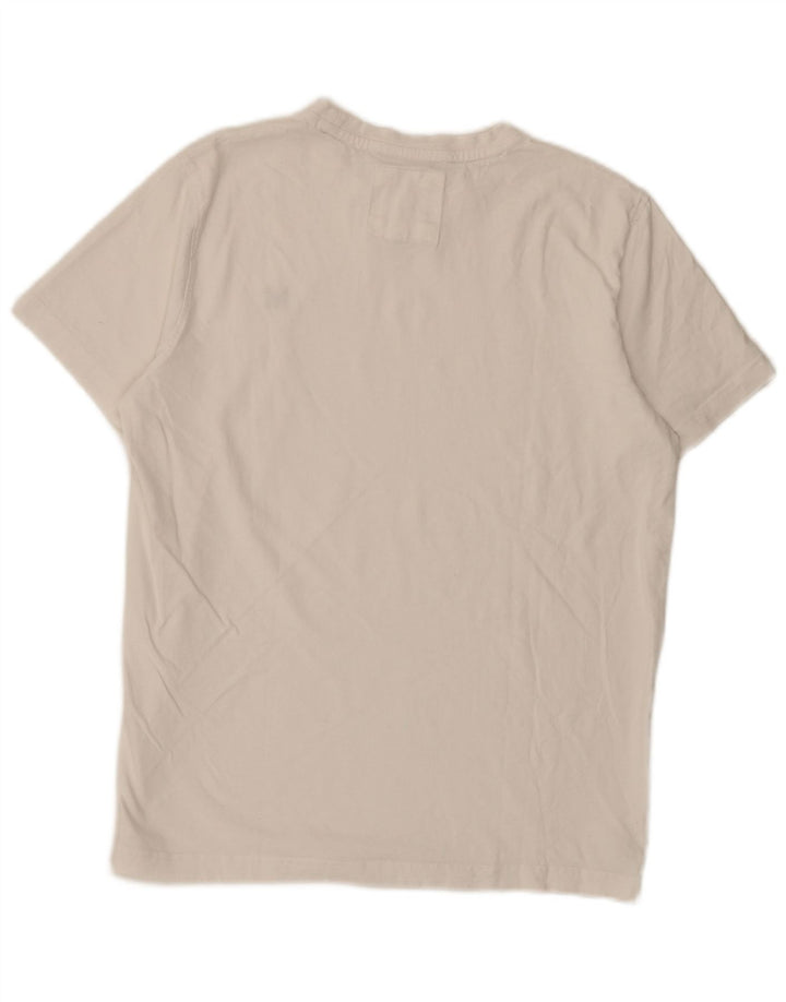 Crew Clothing Camiseta para hombre Top Medium White