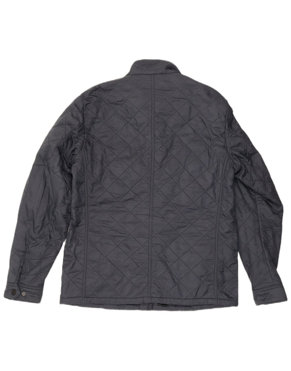 BARBOUR Chaqueta acolchada para hombre UK 40 Large Poliamida azul marino