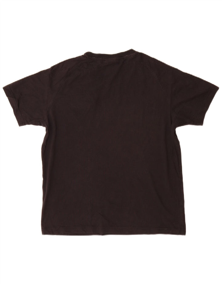 Champion Camiseta gráfica para hombre Top Small Black Cotton