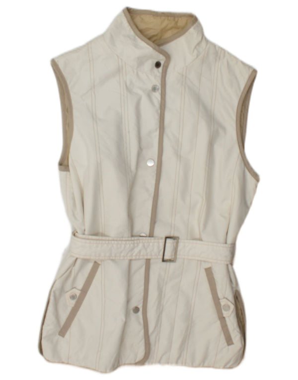 Chaleco Mujer Marina Yachting IT 44 Medio Blanco Poliéster