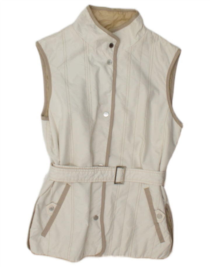 Chaleco Mujer Marina Yachting IT 44 Medio Blanco Poliéster