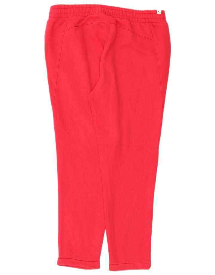 PUMA Pantalones de chándal para mujer, talla 40, talla grande, color rosa