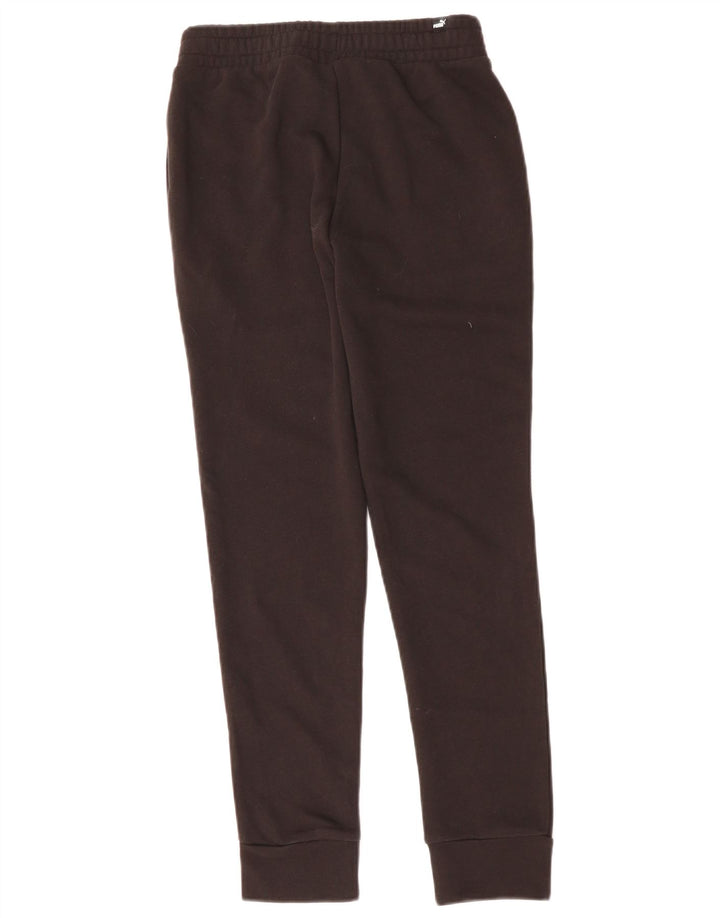 PUMA Pantalones de chándal para mujer Joggers UK 6 XS Algodón negro