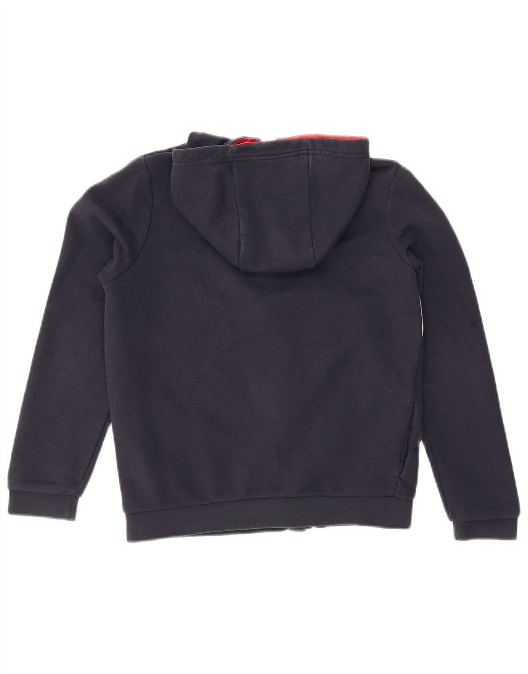 TOMMY HILFIGER Sudadera con capucha y cremallera para niño 11-12 años Azul marino Colorblock