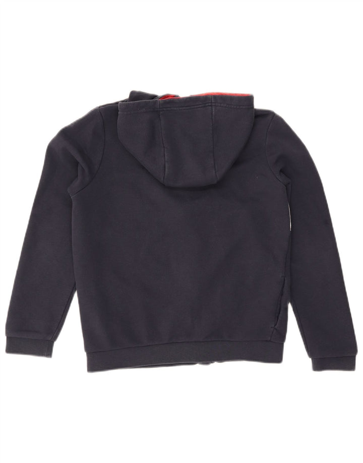 TOMMY HILFIGER Sudadera con capucha y cremallera para niño 11-12 años Azul marino Colorblock