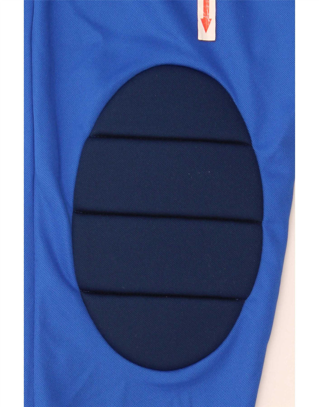 Adidas Hombre Climalite Top Manga Larga Azul Medio Colorblock Poliéster