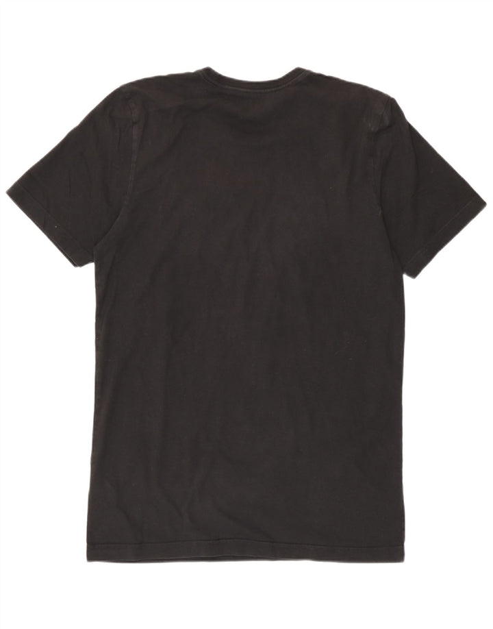 Adidas - Camiseta gráfica para hombre, talla mediana, algodón negro