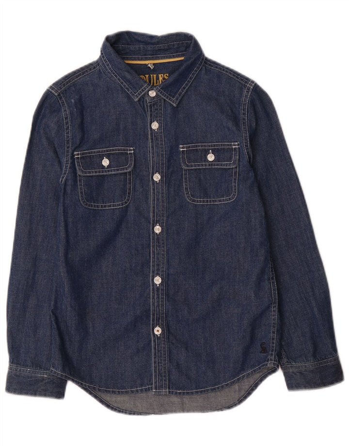 Joules Camisa Vaquera Niño 7-8 Años Azul Marino Algodón