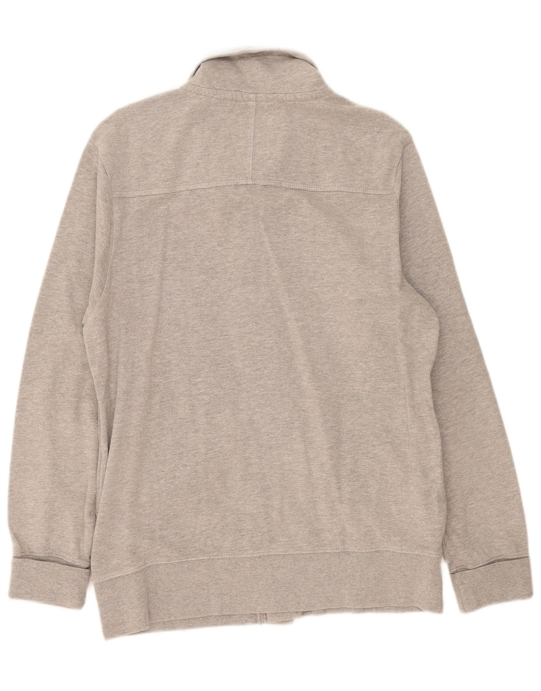 Jack & Jones - Cárdigan para hombre de algodón gris grande