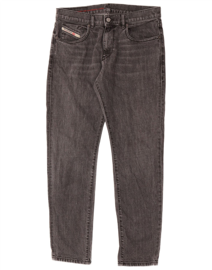 Diesel Hombre Thanaz Slim Jeans W30 L30 Algodón Gris