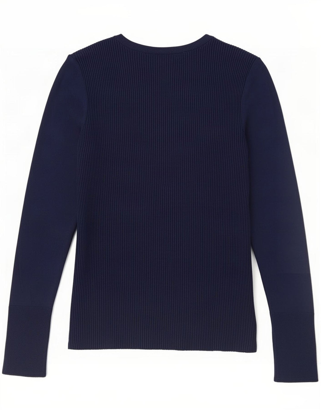 Zara Mujer Top Manga Larga UK 44 Grande Azul