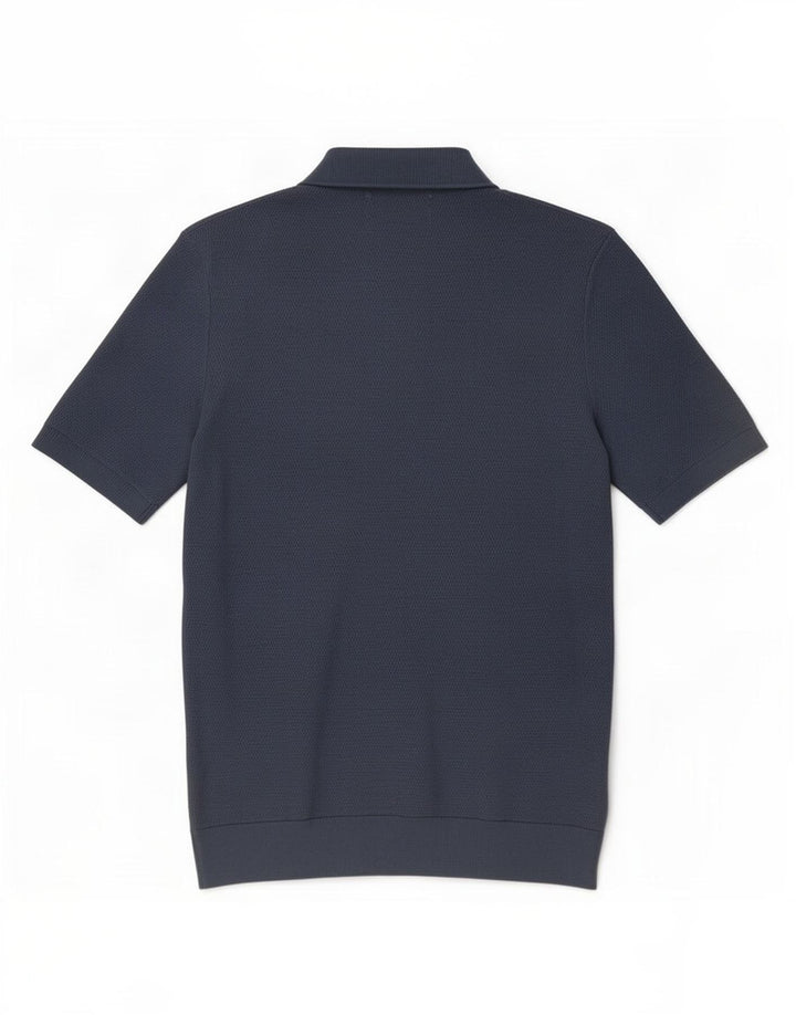 Marks & Spencer Polo para hombre de algodón azul medio