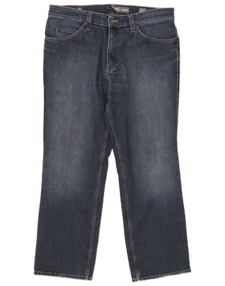 Mustang Vaqueros Slim Tramper para Hombre W36 L30 Azul
